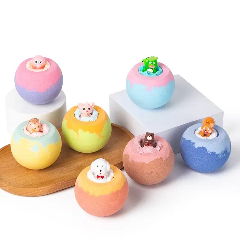 Bath Bomb with Surprise Toy for Kids