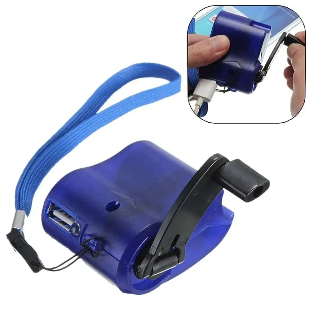 Hand Crank Emergency Phone Charger