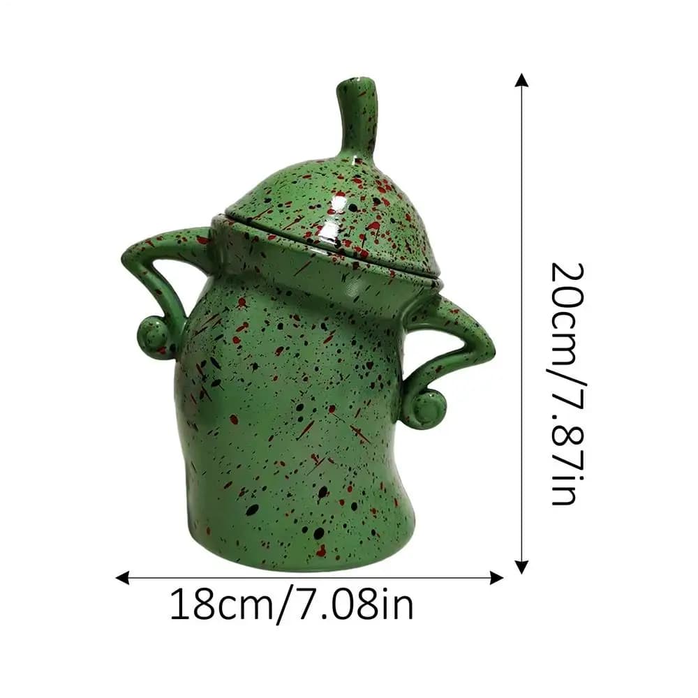Decorative Food Storage Canister with Airtight Lid