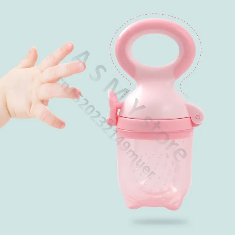 Baby Fresh Fruit Silicone Feeding Nibbler Bottle
