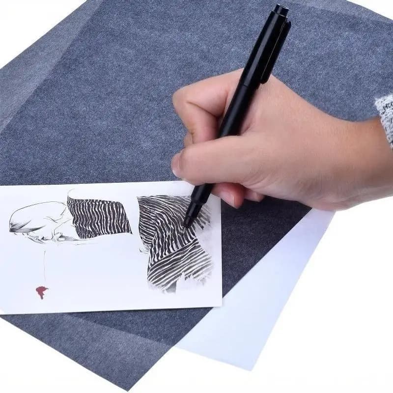 Carbon Transfer Paper Set, 4 Colors, 30 Sheets