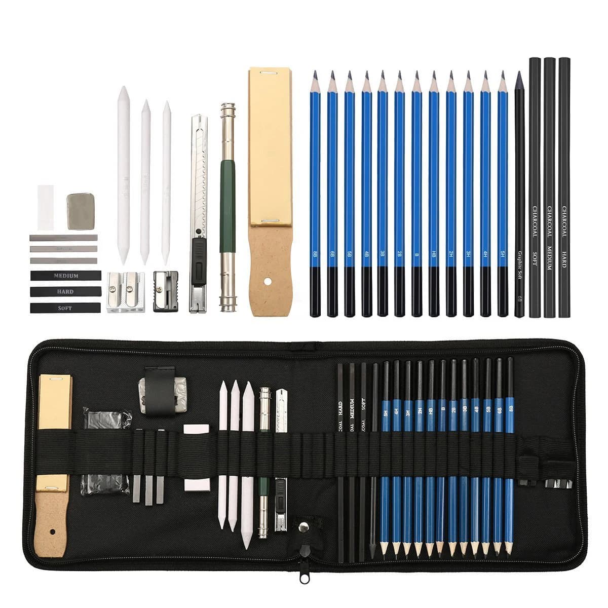 Professional Artist Sketching Pencil Set