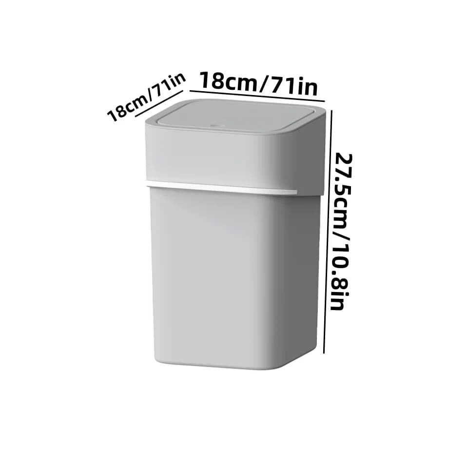 Layered Cat Litter Box with Waste Scoop