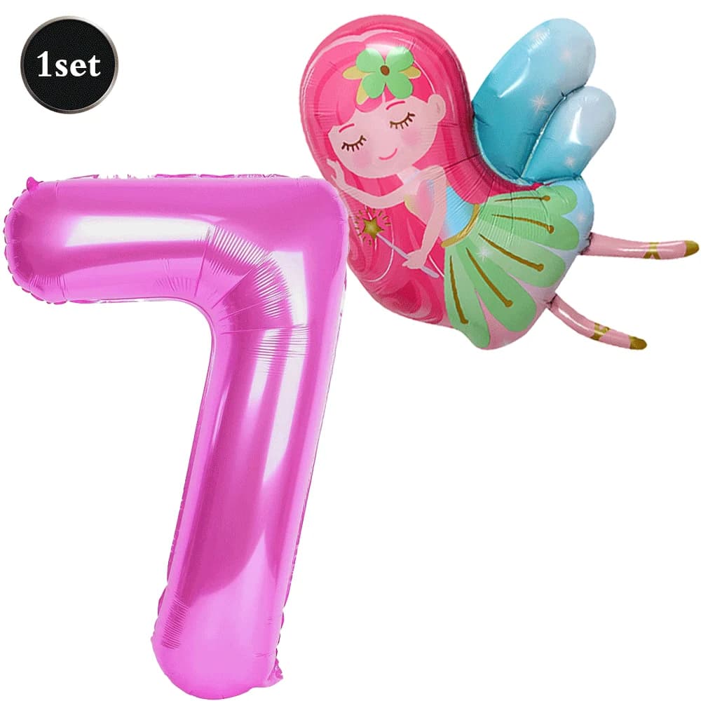 Fairy First Birthday Party Decorations Set
