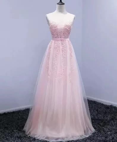 Backless Lace Evening Dress