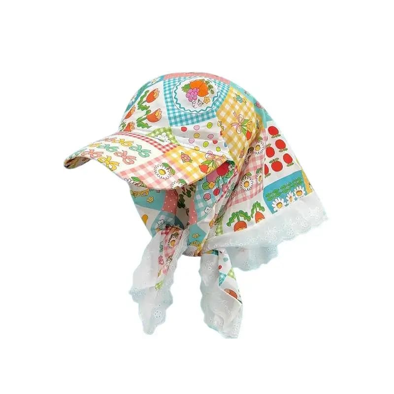 Women's Adjustable Baseball Cap With Straps