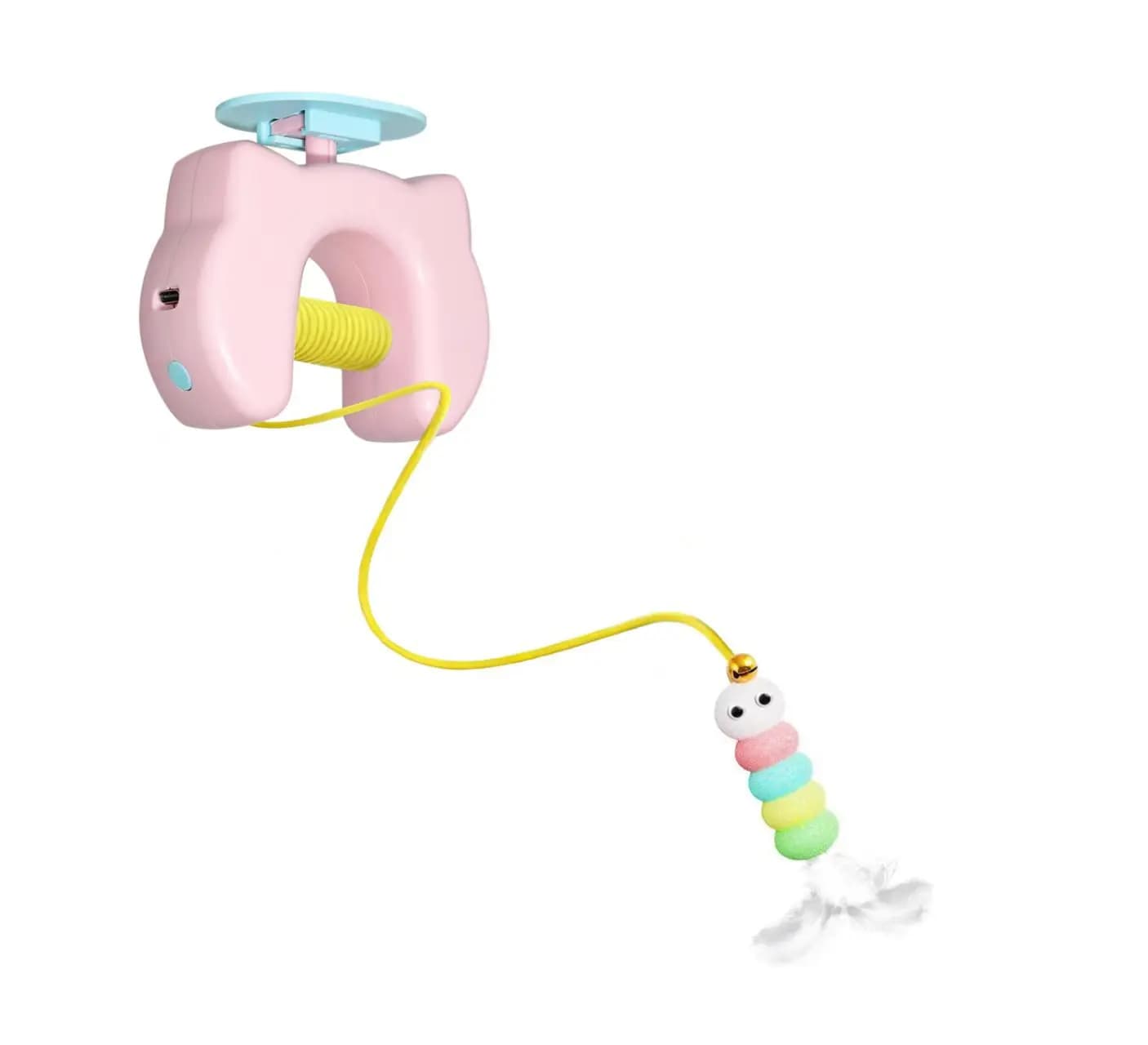 Cat toys, cat teasing sticks, self soothing tool with suction cup, long pole, pet cat toys, pet supplies