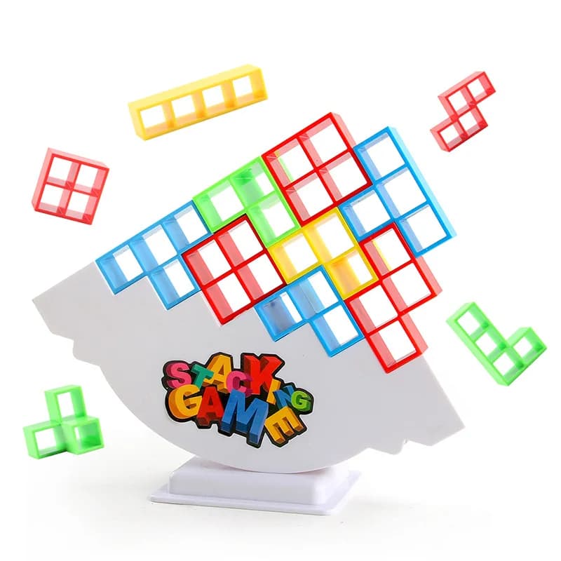 Tetra Tower Balance Block Stacking Game