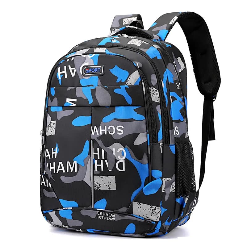 Trendy Double Shoulder Backpack for School