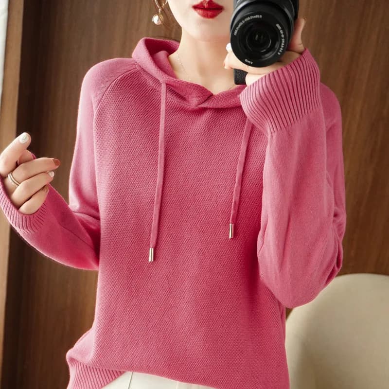 Women's Hooded Pullover Sweatshirt