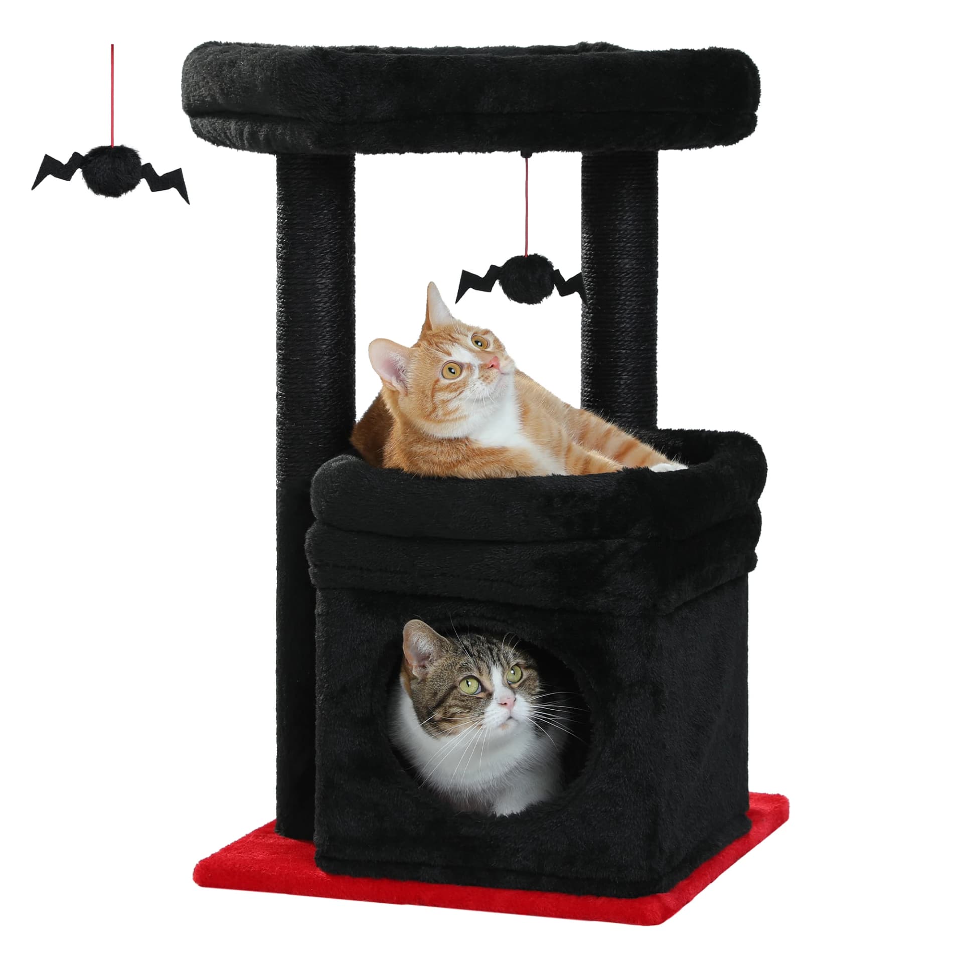 Cat Tree Tower with Condo and Sisal Posts
