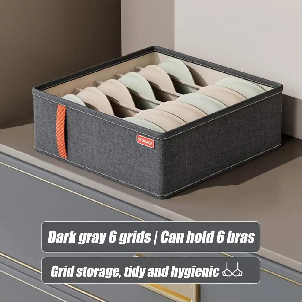 Underwear Organizers Socks Bra Storage Box Cabinet Drawer Organizer Storage Clothes Arrange Household Classified Storage Case
