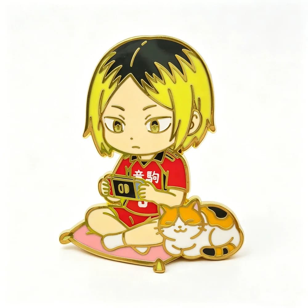 Classic Anime Games Enamel Pins Kawaii Cartoon Character Brooch Clothing Backpack Lapel Badges Fashion Jewelry Accessories Gifts