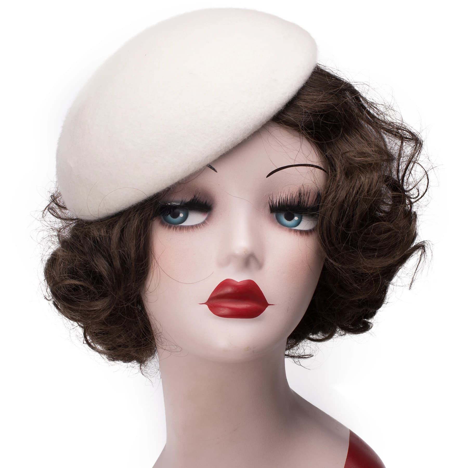 Women's Wool Pillbox Hat