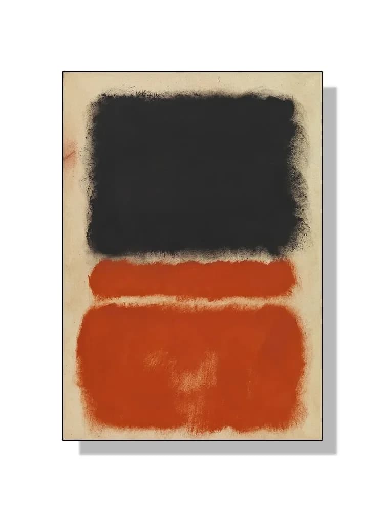 Abstract Colorfield Canvas Wall Art Print