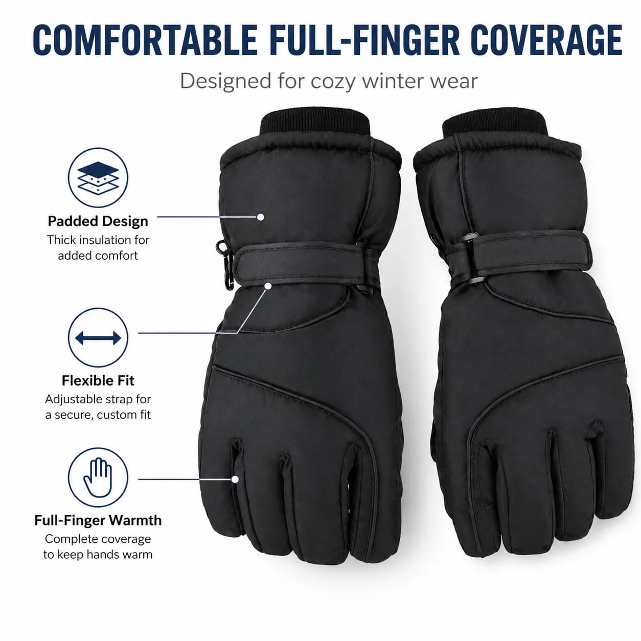 Waterproof Thermal Ski Gloves