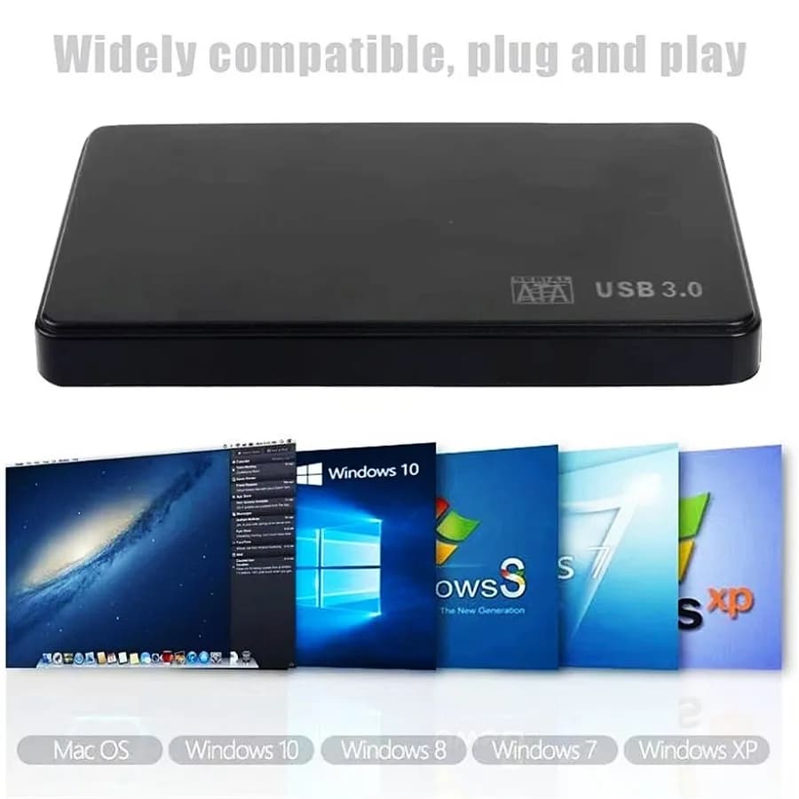 2.5-Inch SATA to USB 3.0 Hard Drive Enclosure