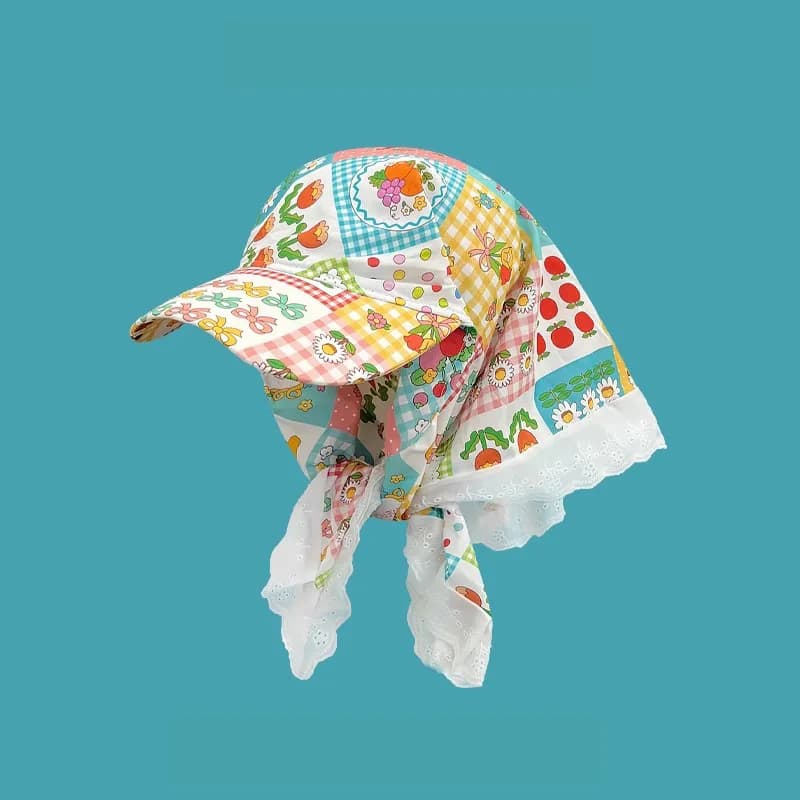 Women's Adjustable Baseball Cap With Straps