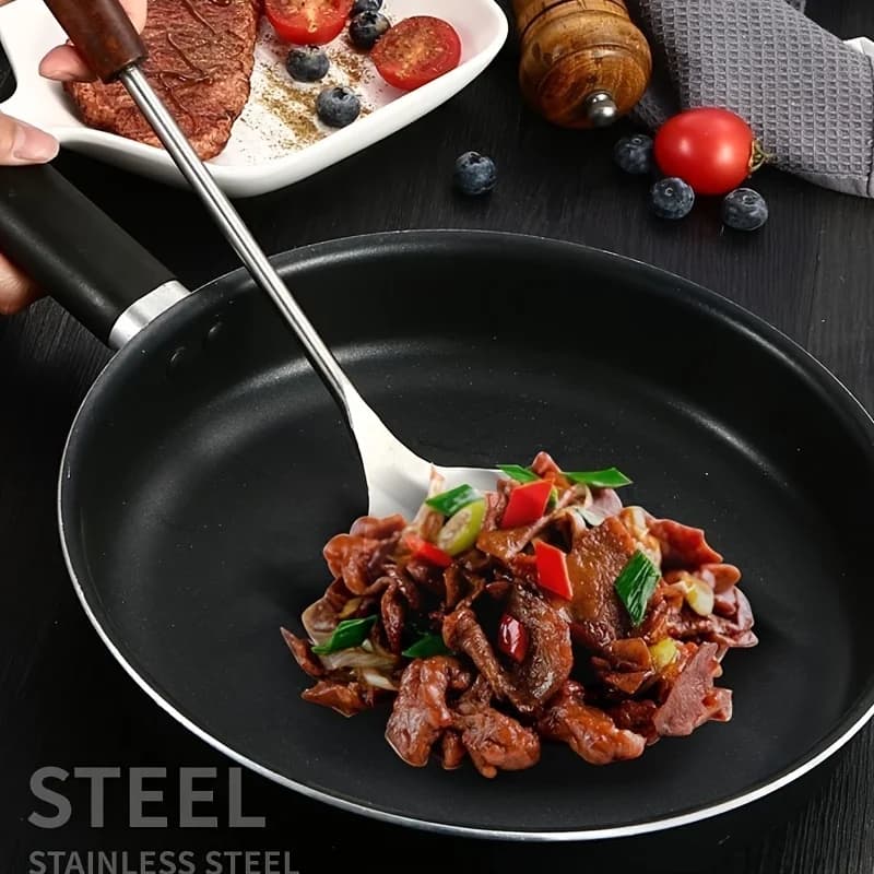 Stainless Steel Spatula and Spoon Cooking Set