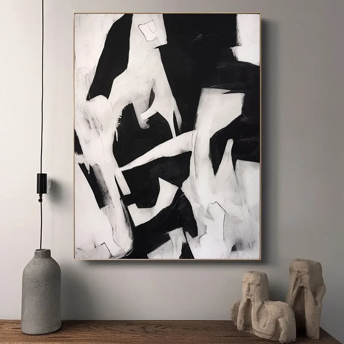 Modern Abstract Minimalist Texture Wall Art