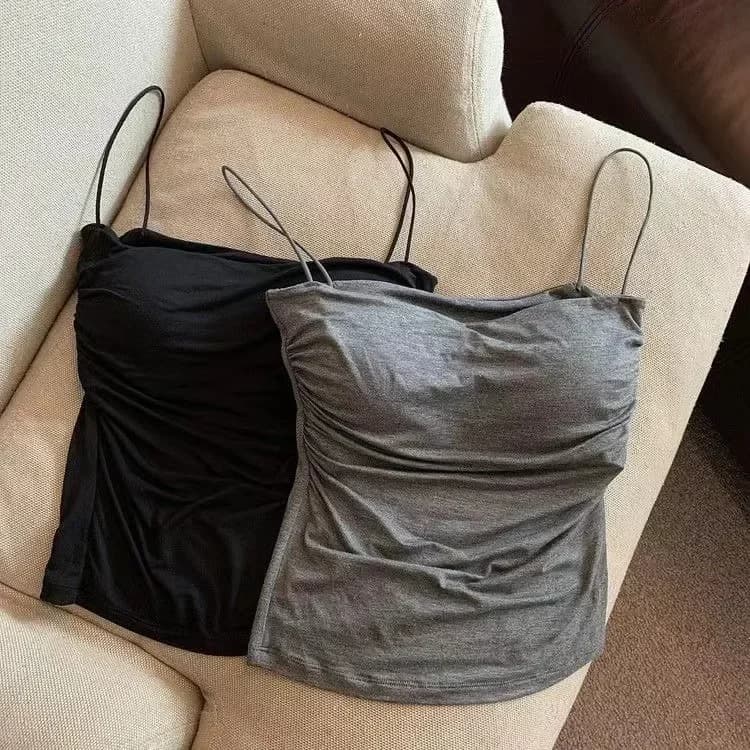 Women's Built-In Bra Tank Top Camisole