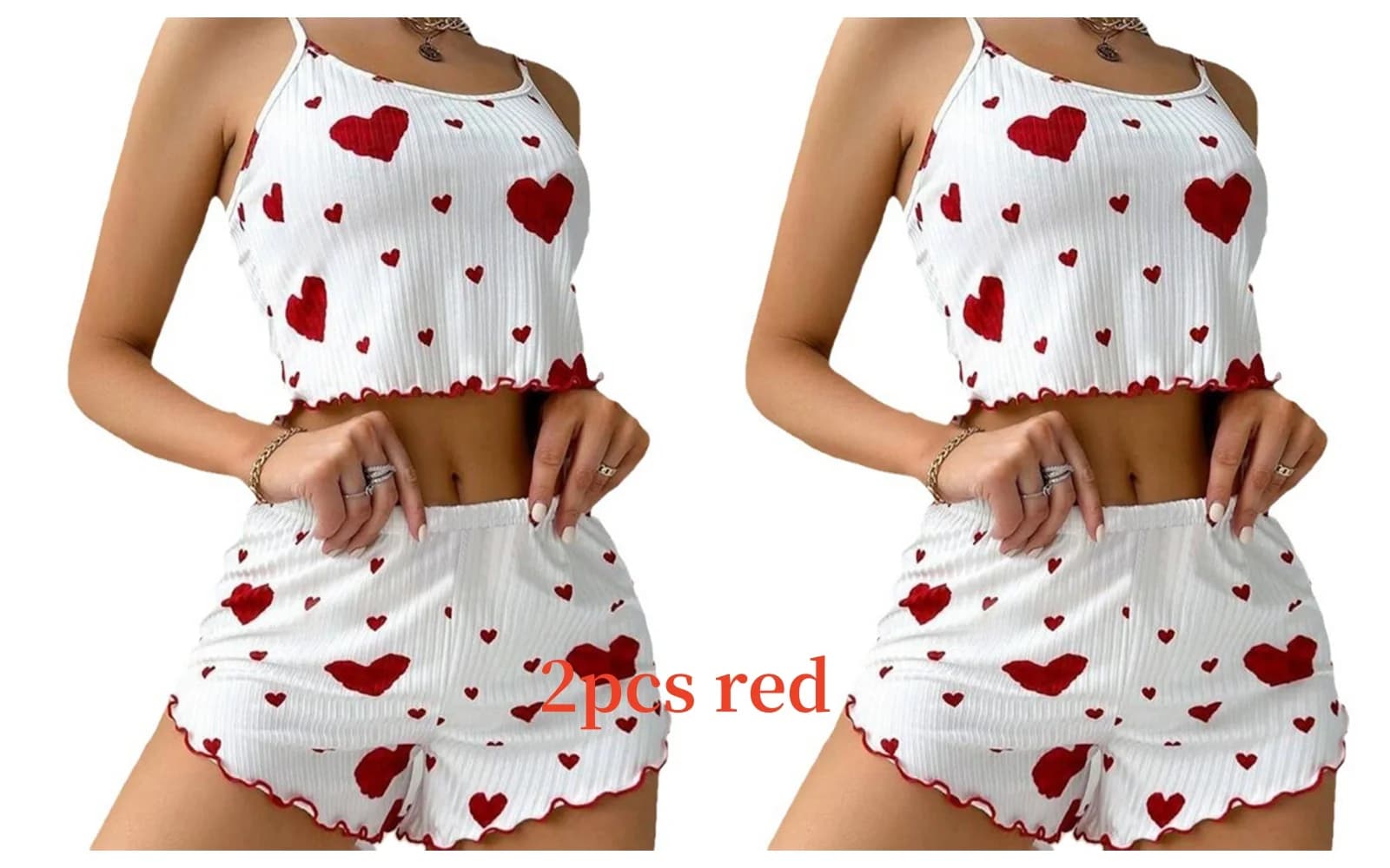 Women's Tank Top and Shorts Pajama Set