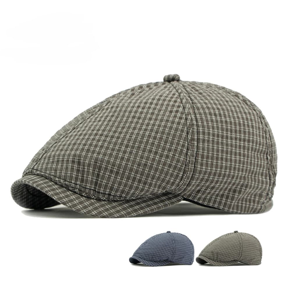 Retro Octagonal Newsboy Cap