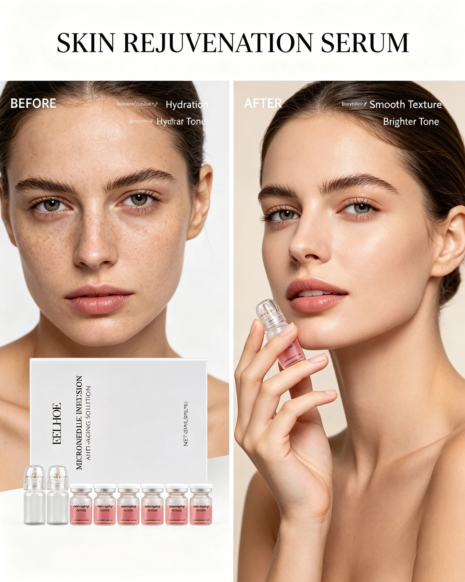 Moisturizing Skincare Kit With Beauty Tools