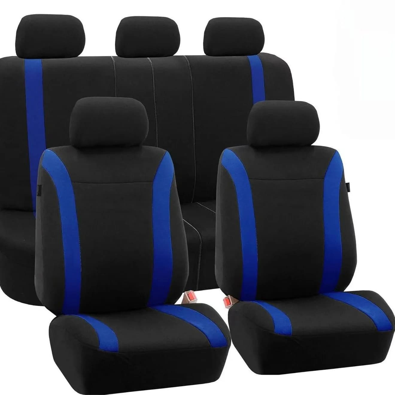 Seat Covers Breathable Car Seat Cover Full Set Universal Automotive Interior Cover Fit for Car SUV Truck Van, Interior Upgrade
