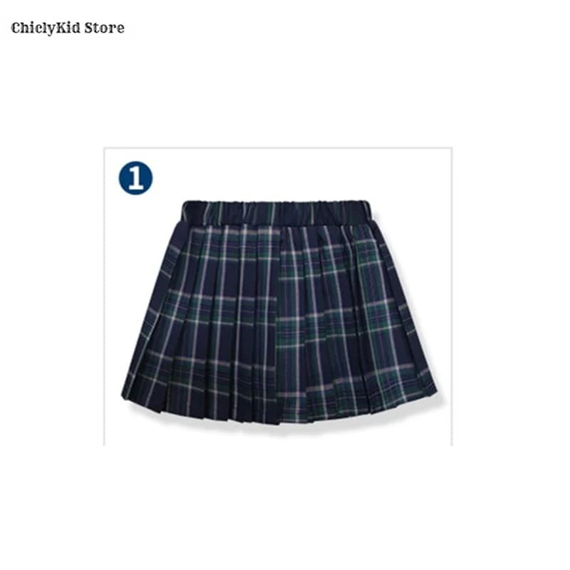 Kids Formal Uniform Blazer Pants Skirt Tie Set