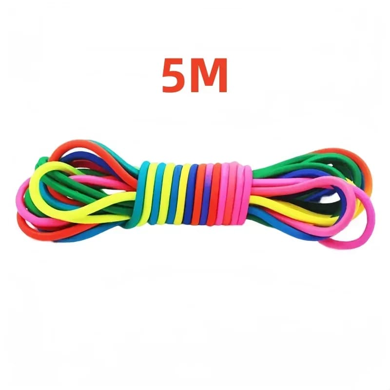 Rainbow Elastic Jump Rope