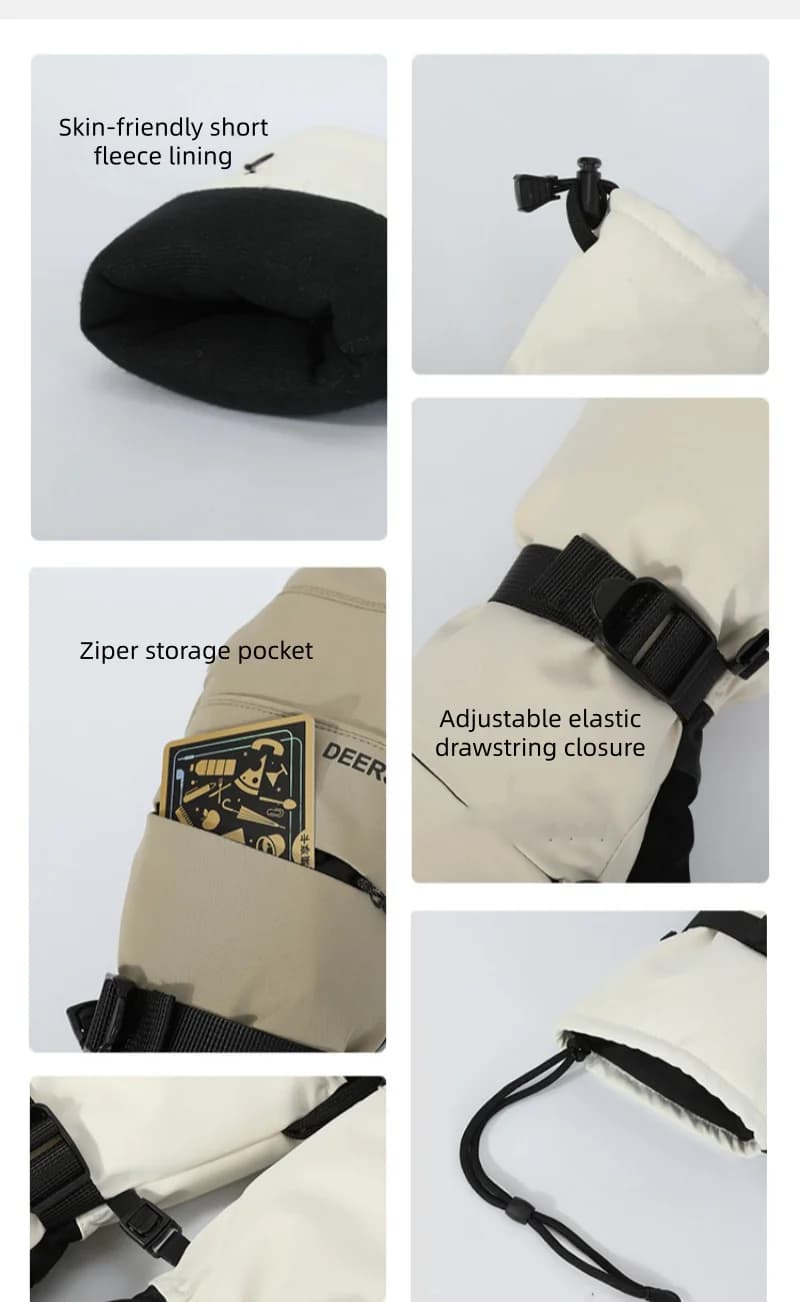 Waterproof Winter Ski Mittens