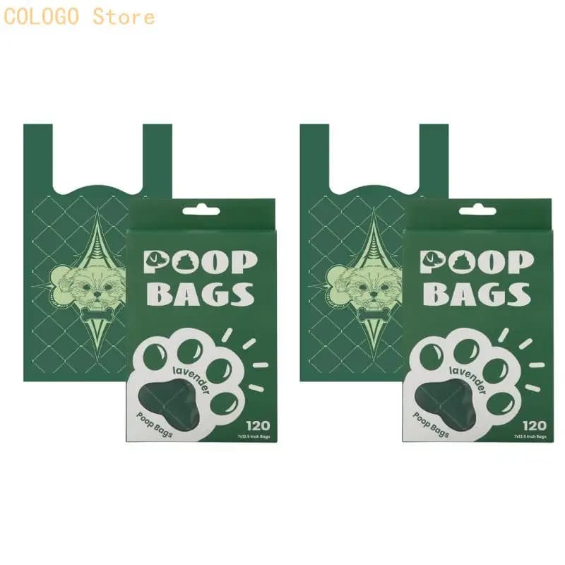 Pet Waste Pickup Bags Roll 120-240 Count