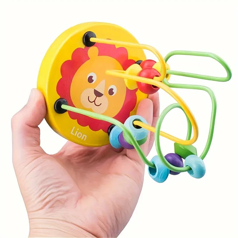 Bird Foraging Training Rings Puzzle Toy