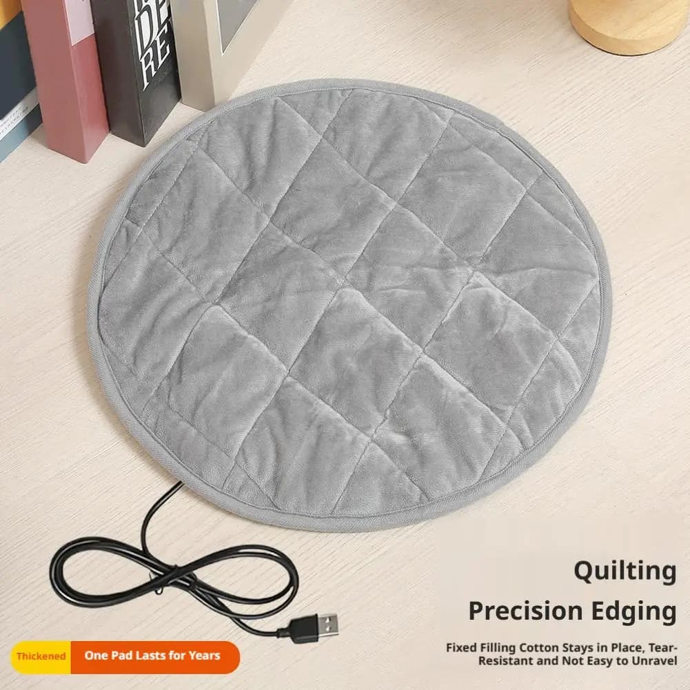 USB Plush Heated Pet Bed