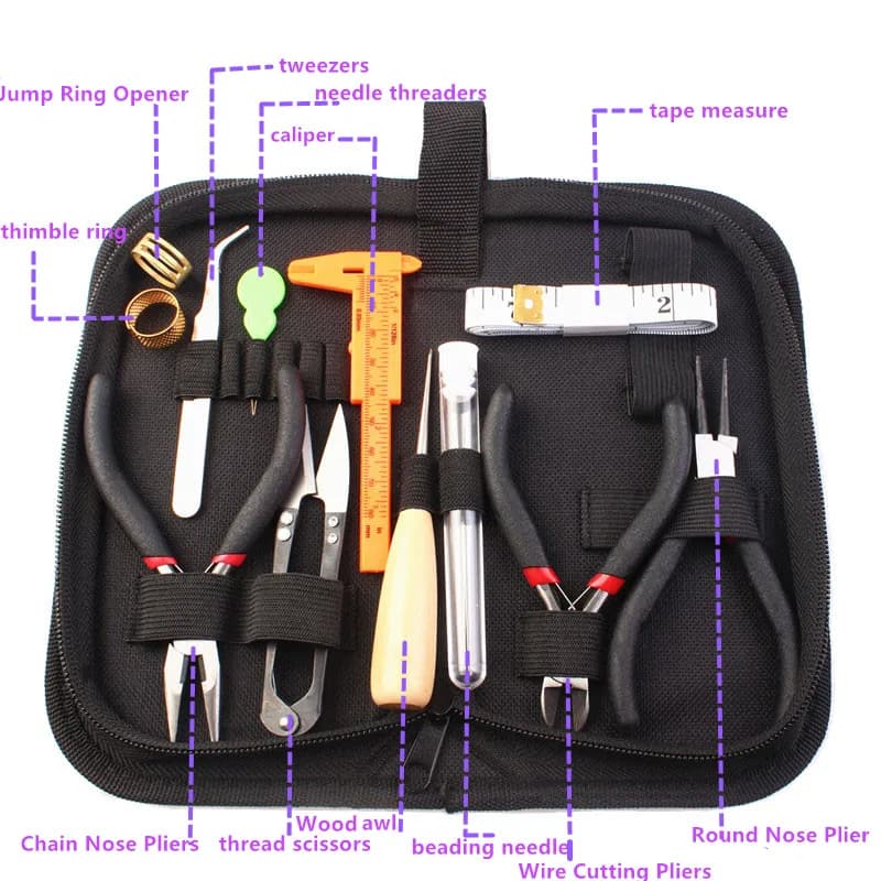Jewelry Making Supplies Kit with Pliers and Findings