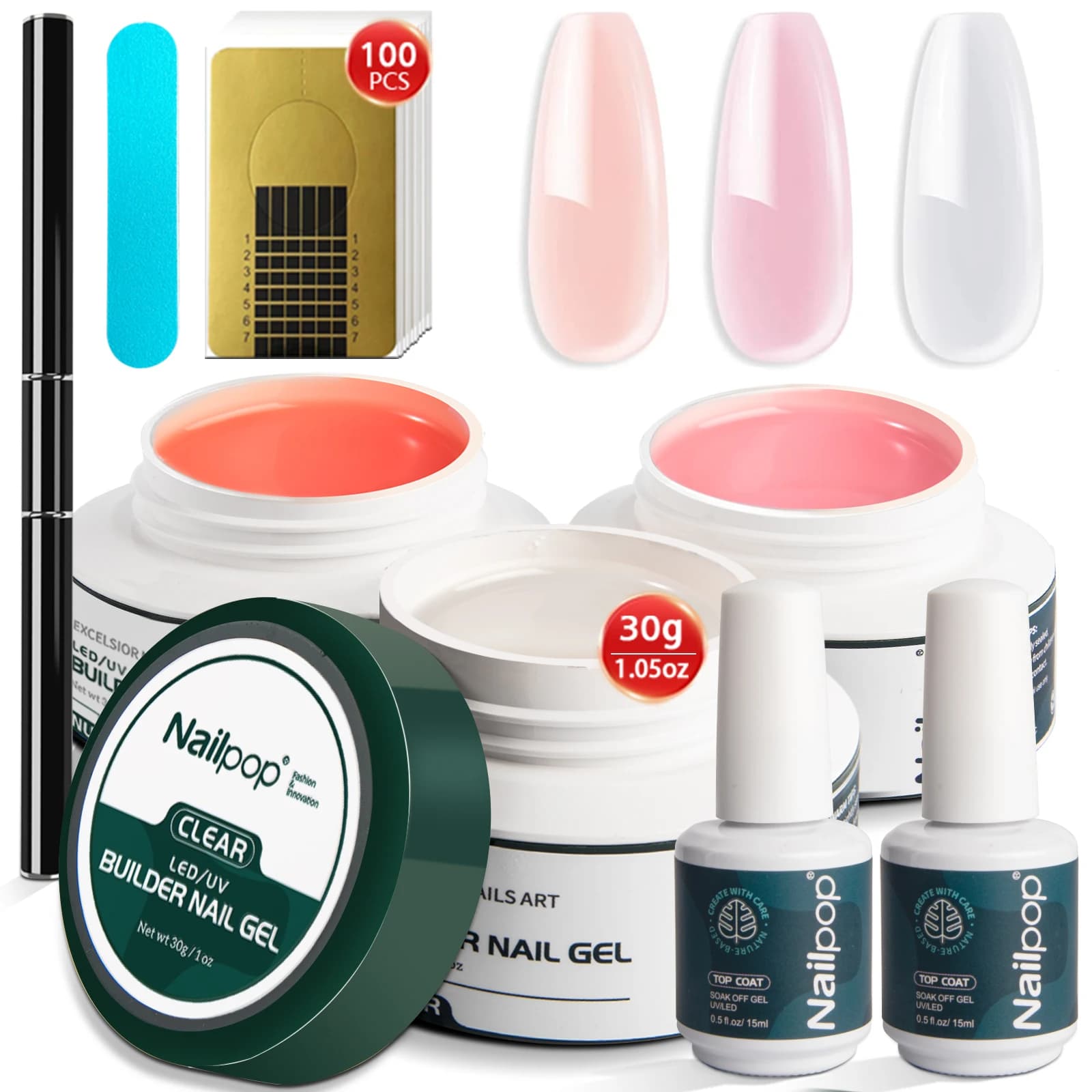 Builder Gel Nail Extension Kit