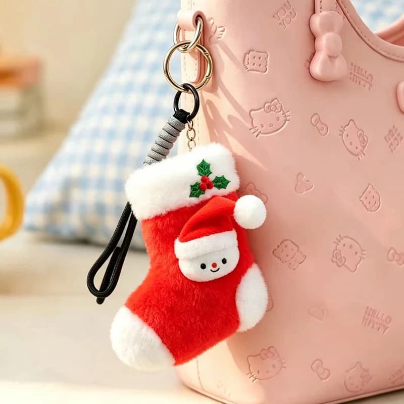 Plush Holiday Character Keychains