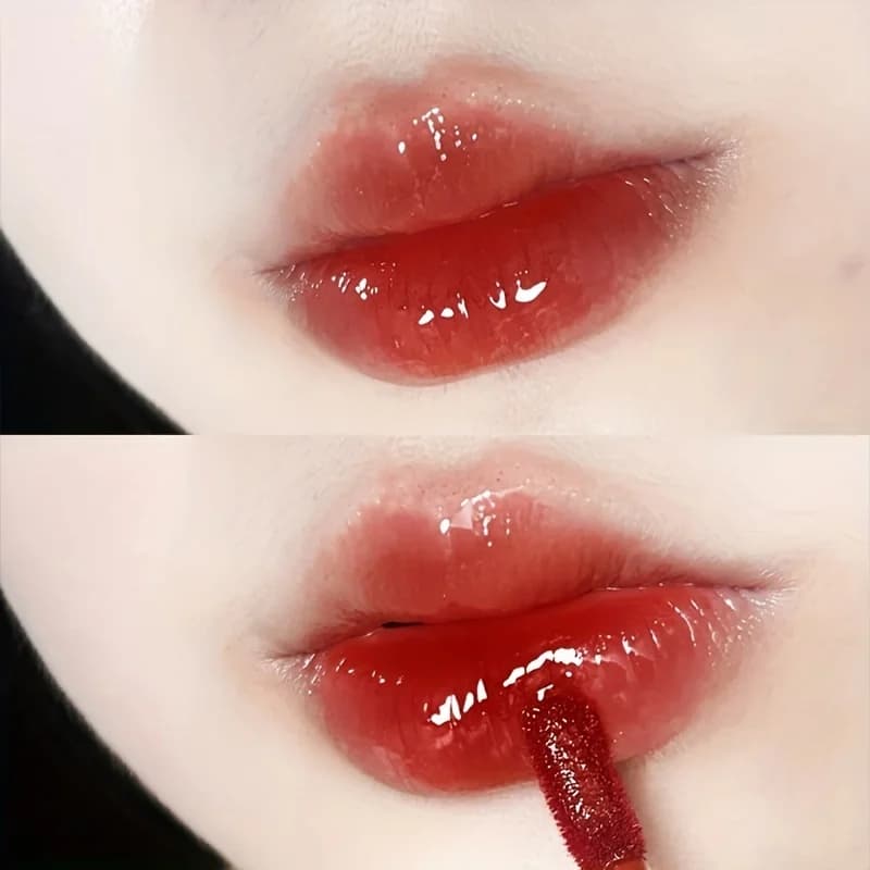 Bear Jelly Lip Glaze with Mirror Shine