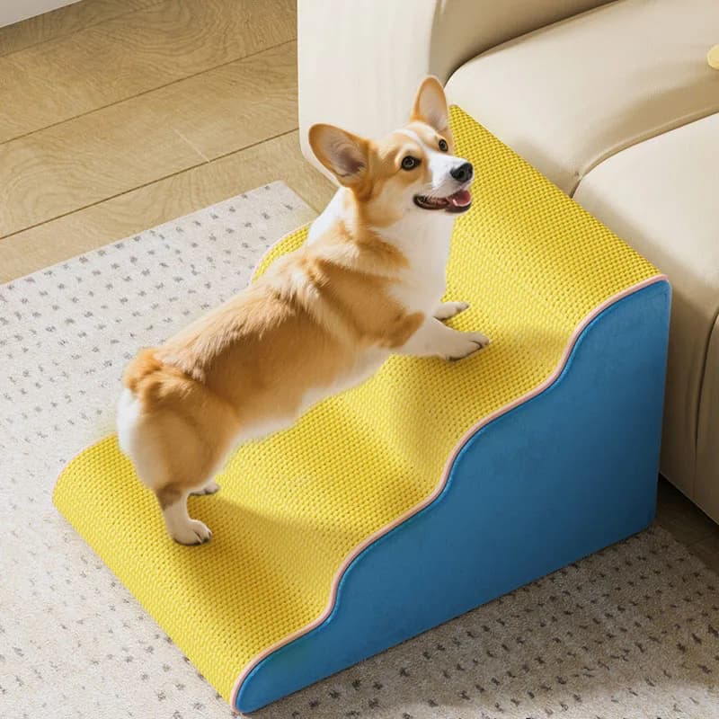 Pet Stairs with Detachable Sponge Cushioning