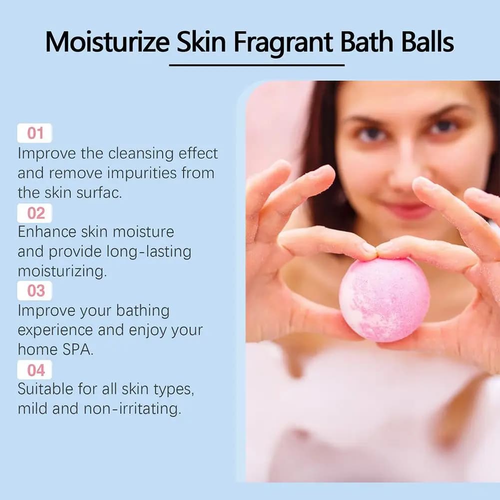 Organic Bath Bombs with Essential Oils