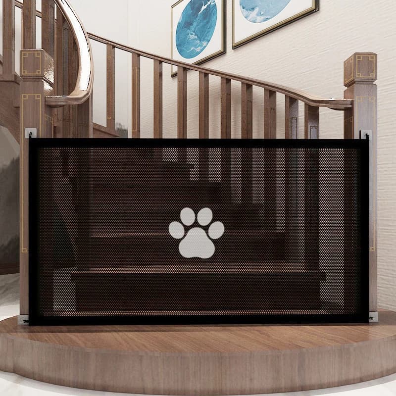 Portable Pet Safety Fence with Mesh