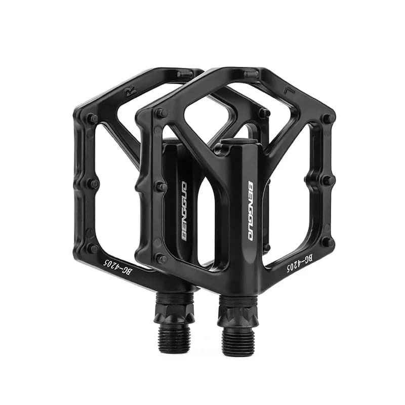 Flat Bike Pedals with Anti-Skid Pins