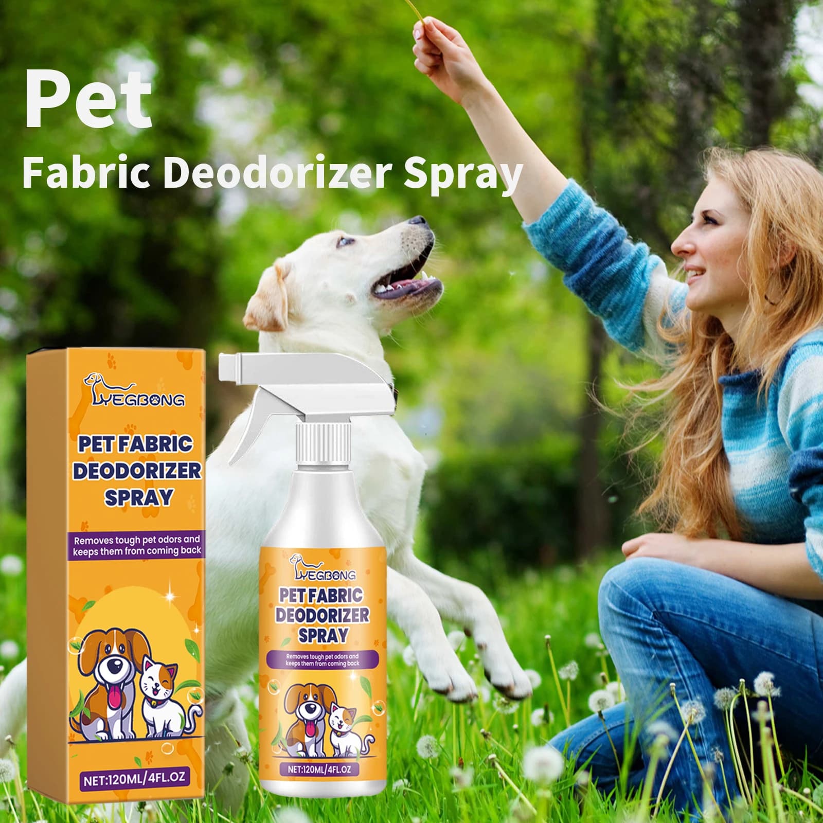 Pet Deodorant Spray