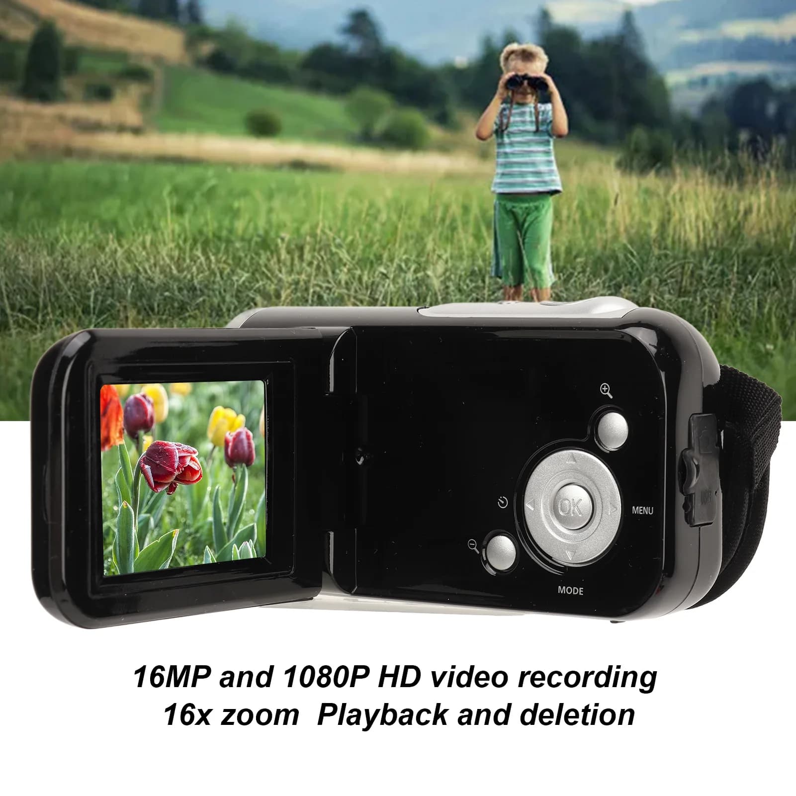 Handheld Digital Camcorder 16MP 1080P