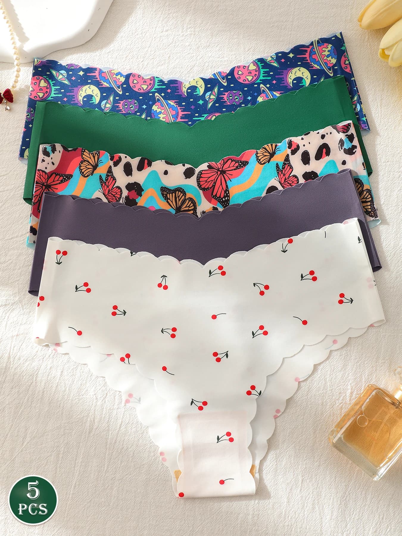 5-Pack Seamless Bikini Panties