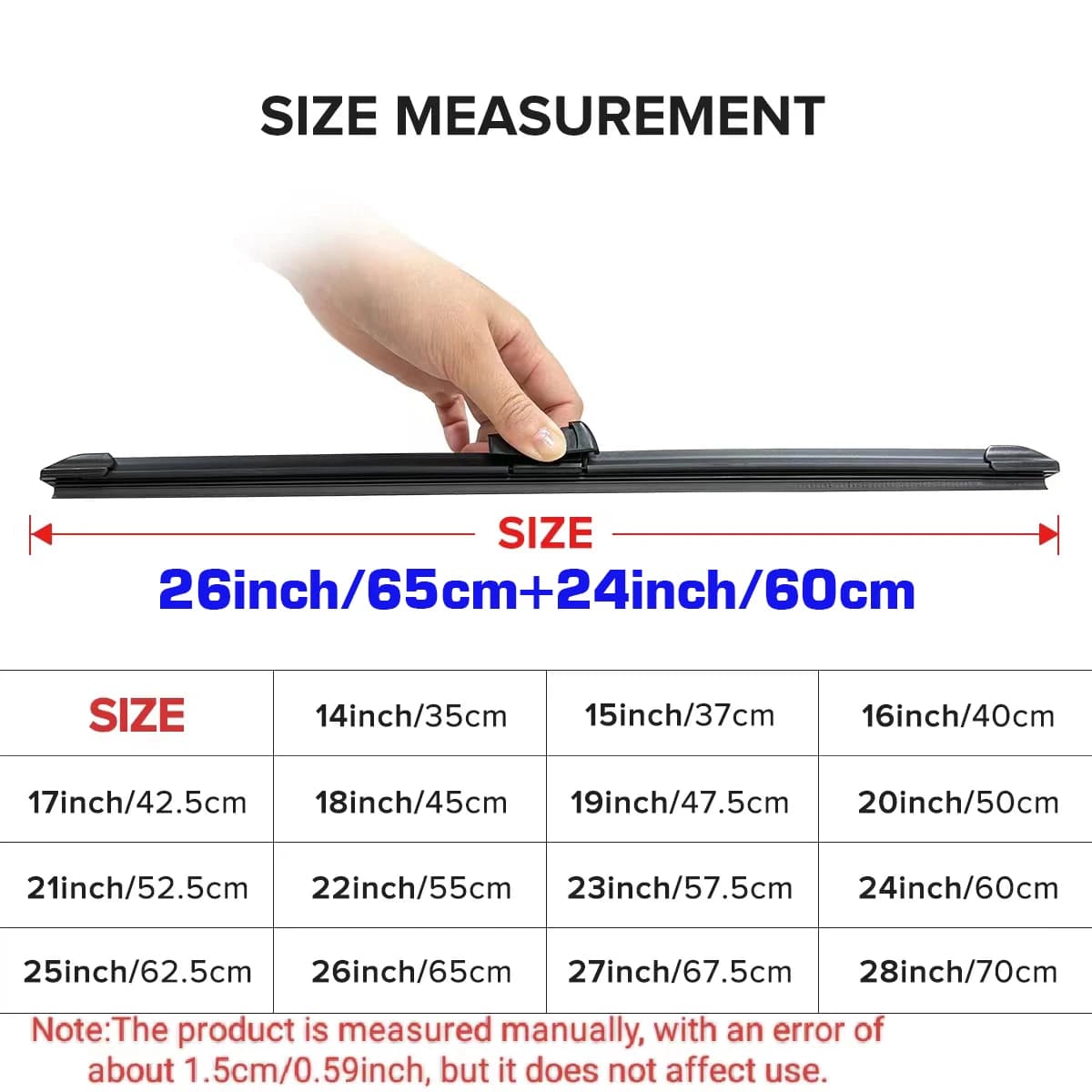 Honda Pilot Wiper Blade Set 2016-2022