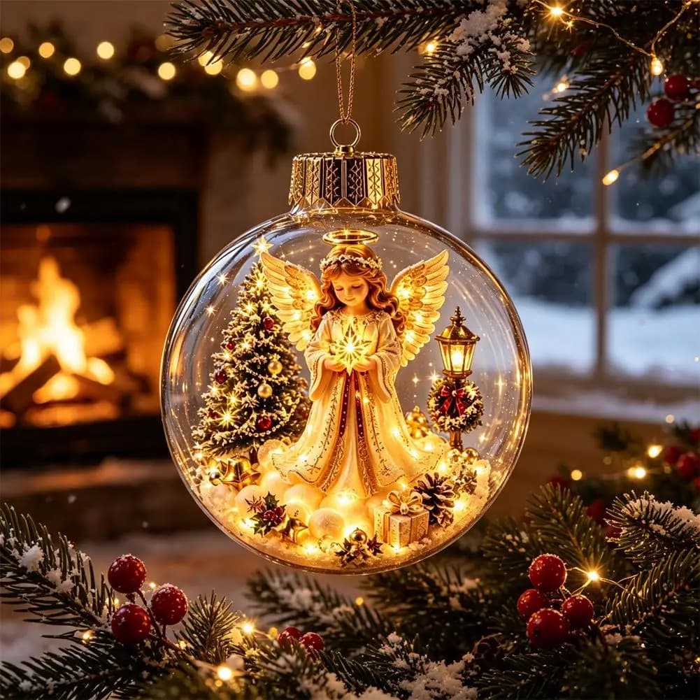 Glowing Christmas Story Ornament