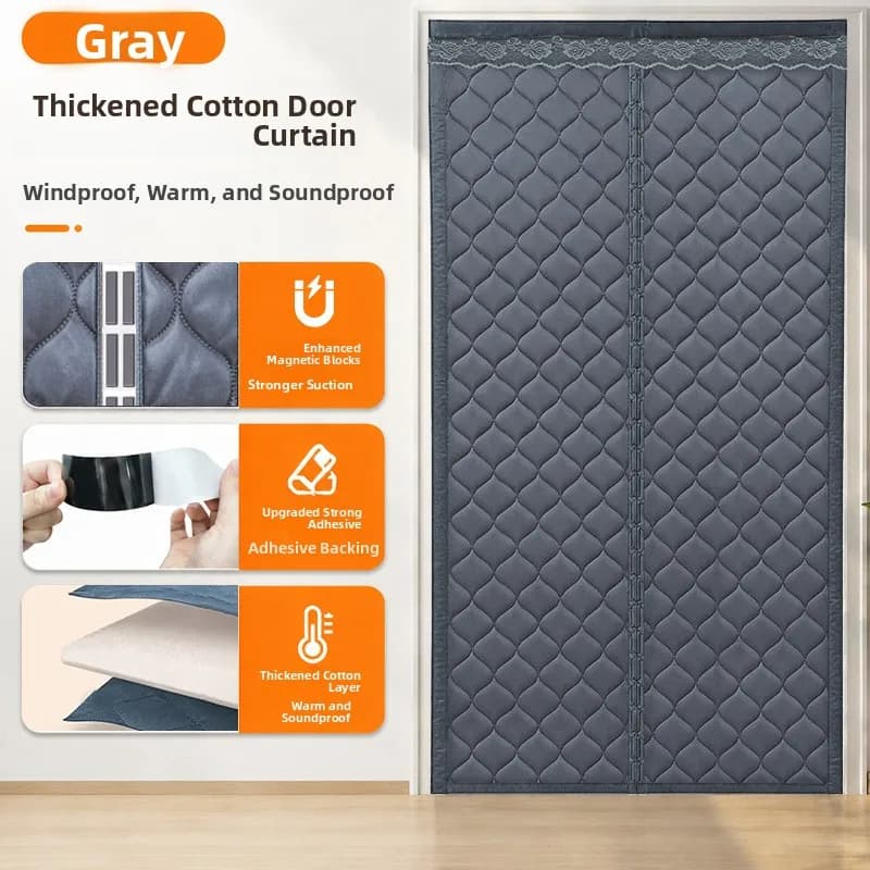 Thermal Magnetic Door Curtain