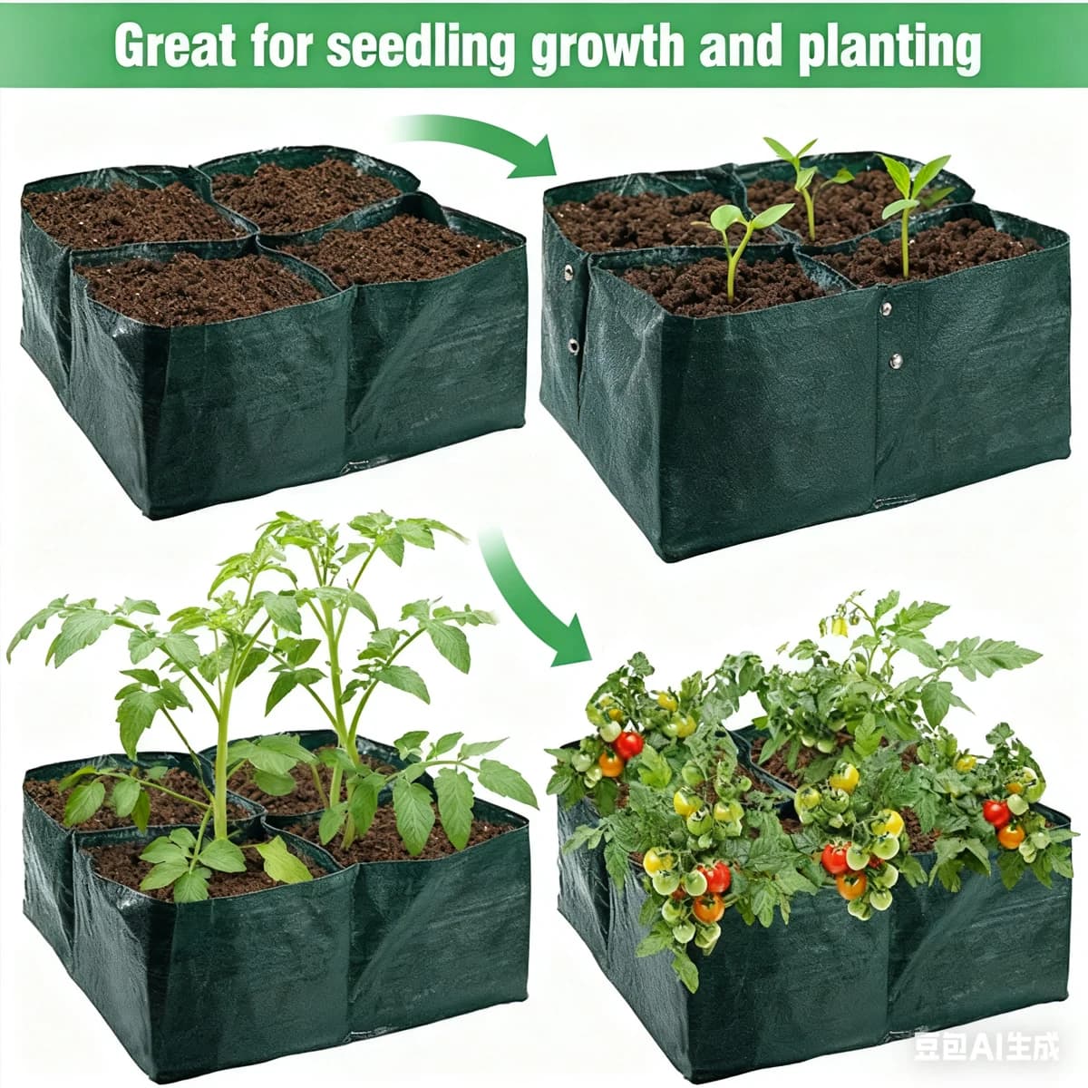 Fabric Grow Bag Planter